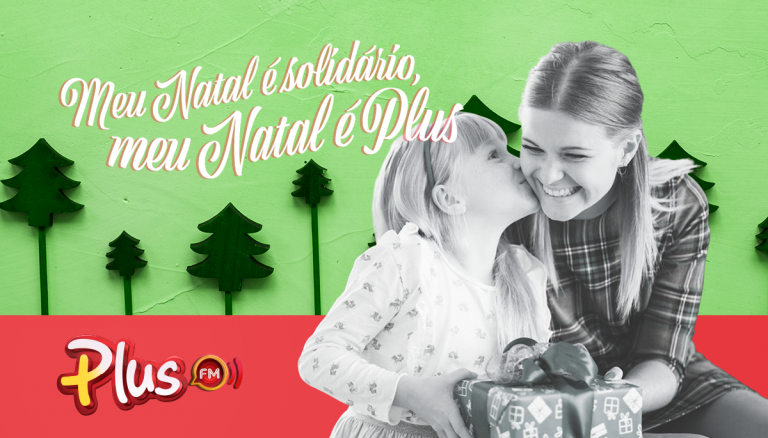Plus FM sorteia cestas de natal em campanha solidária