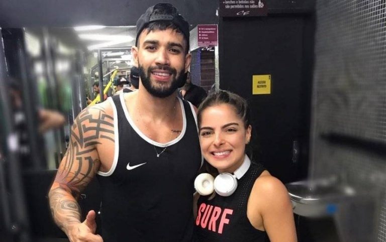 Gusttavo Lima aproveita folga em Fortaleza para treinar