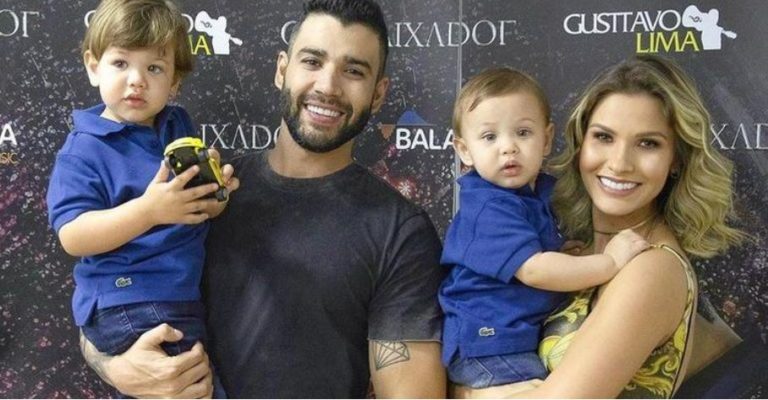 Gusttavo Lima recusa propostas milionárias para mostrar os filhos em propagandas: ”Não concordo”