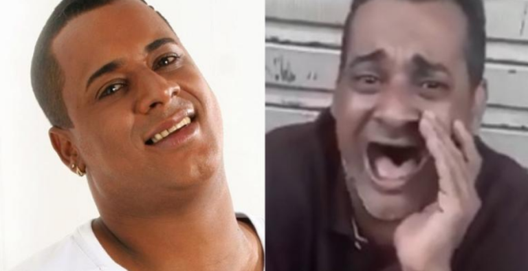 Transformado, ex-vocalista do Timbalada é visto pedindo dinheiro nas ruas de Salvador
