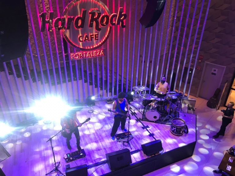 Nova Polaris faz apresentação especial no Hard Rock Cafe Fortaleza