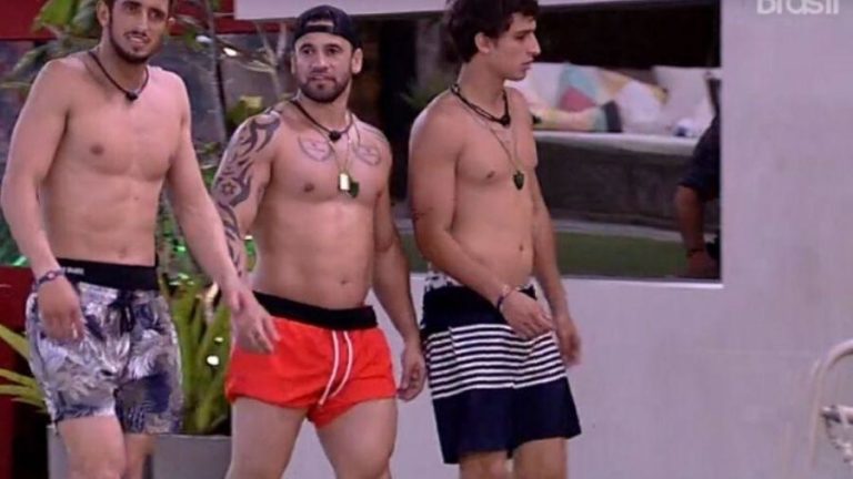 Hadson, Lucas Chumbo e Felipe se unem para falar mal de Gizelly