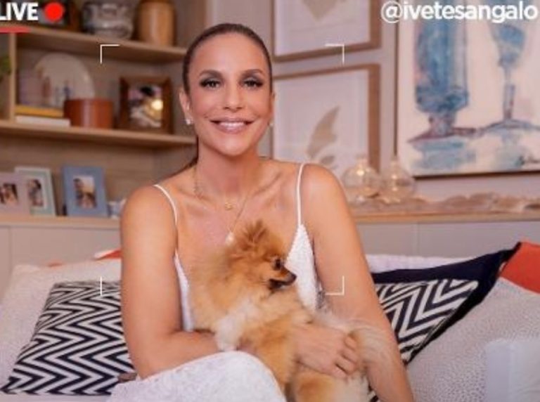 Ivete Sangalo faz live neste sábado