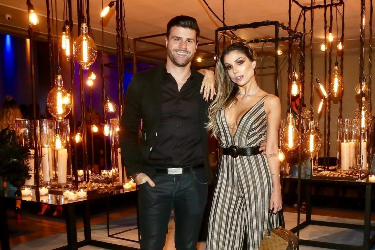 Nasce Gabriel, filho da ex-BBB, Flávia Viana, com Marcelo Zangrandi