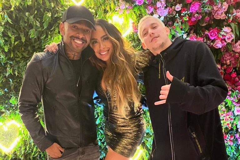 Nego do Borel doa duas toneladas de alimentos em evento de irmã de Neymar