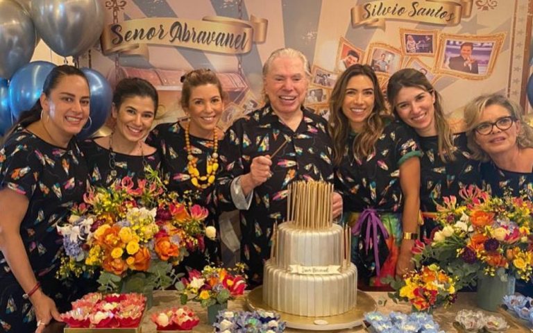 Silvio Santos ganha festa do pijama para comemorar seus 90 anos