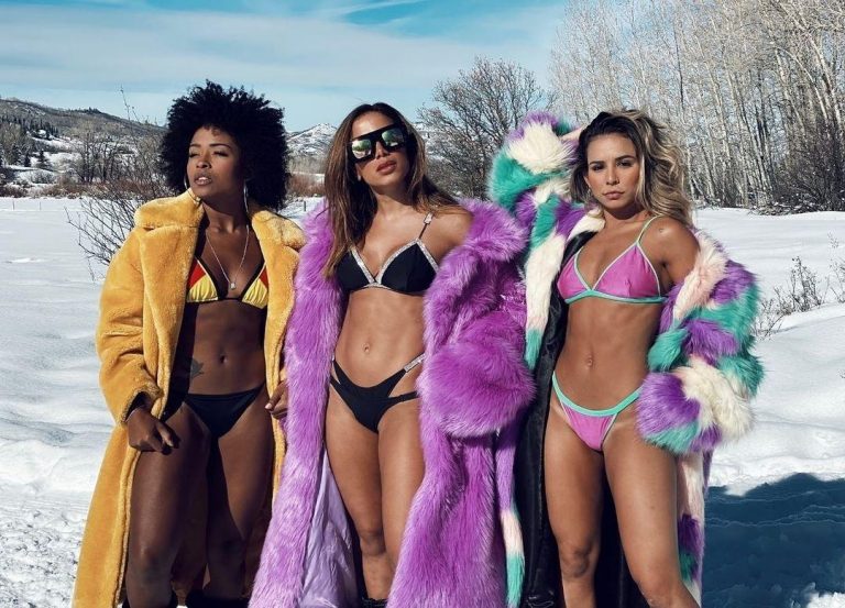 Anitta lança clipe gravado na neve de Aspen, nos EUA