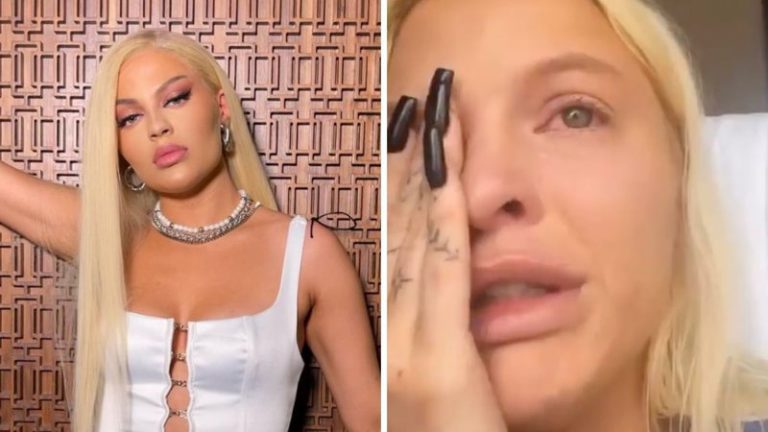 Luísa Sonza tem crise de choro após ser atacada na internet