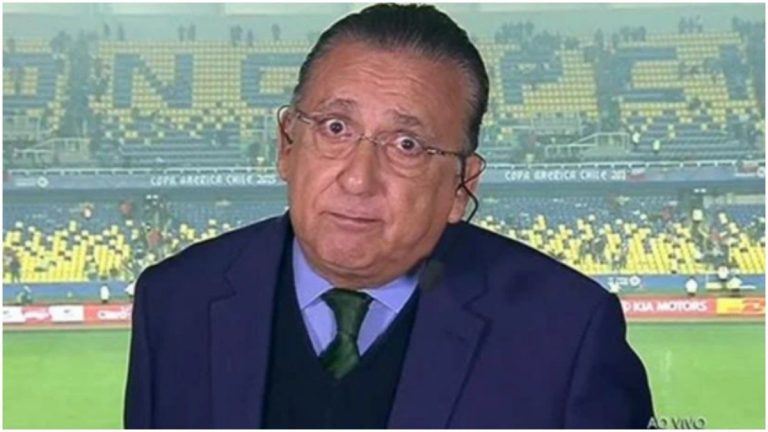 Filho diz que Galvão Bueno fica mal quando não recebe carinho dos fãs