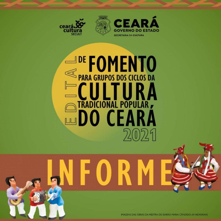Secult-CE adia resultado de Edital de Fomento à Cultura