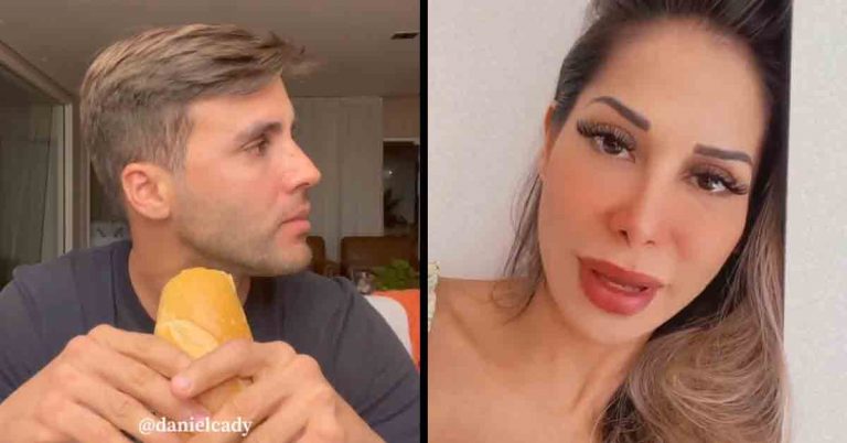 Daniel Cady critica comentários de Maíra Cardi sobre comer pão