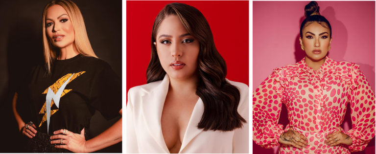 Solange Almeida, Mari Fernandez e Thayse Teixeira participam do podcast EmPODeradas
