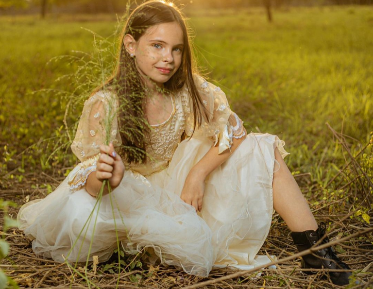Modelo mirim de Barbalha representa Ceará no Miss Brasil Kids 2023