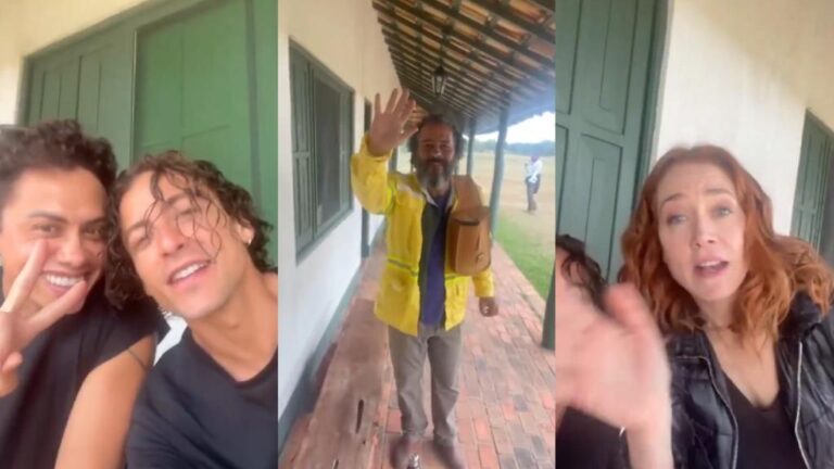 Elenco de Pantanal grava vídeo parabenizando jornalista cearense