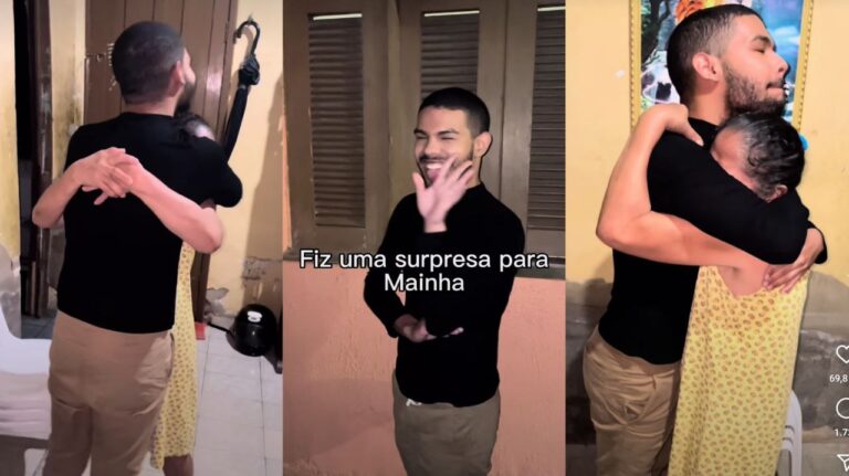 Vyni volta ao Cariri e faz surpresa para “mainha”