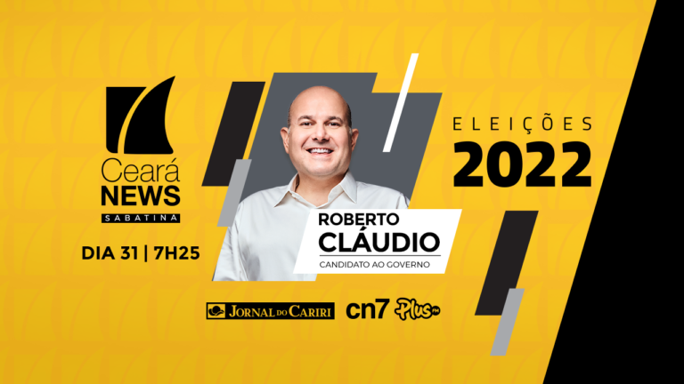 Ceará News recebe Roberto Cláudio nesta quarta-feira (31)