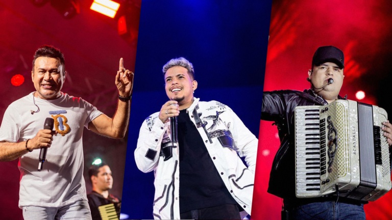 Zé Cantor, Felipe Amorim e Tarcísio do Acordeon animam ExpoBrejo 2023