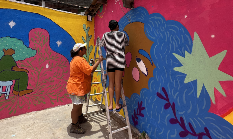 Rua de Itapipoca é transformada pelo programa LAB Cidades Criativas