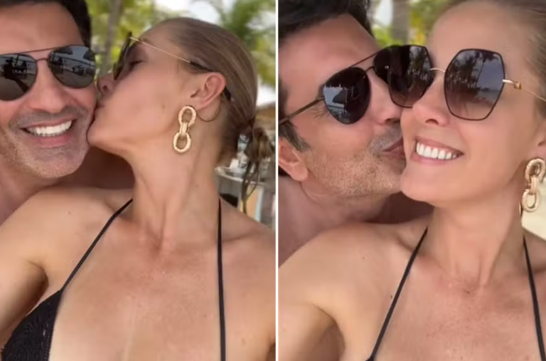 Ana e Edu dão tchau para viagem em família no Caribe