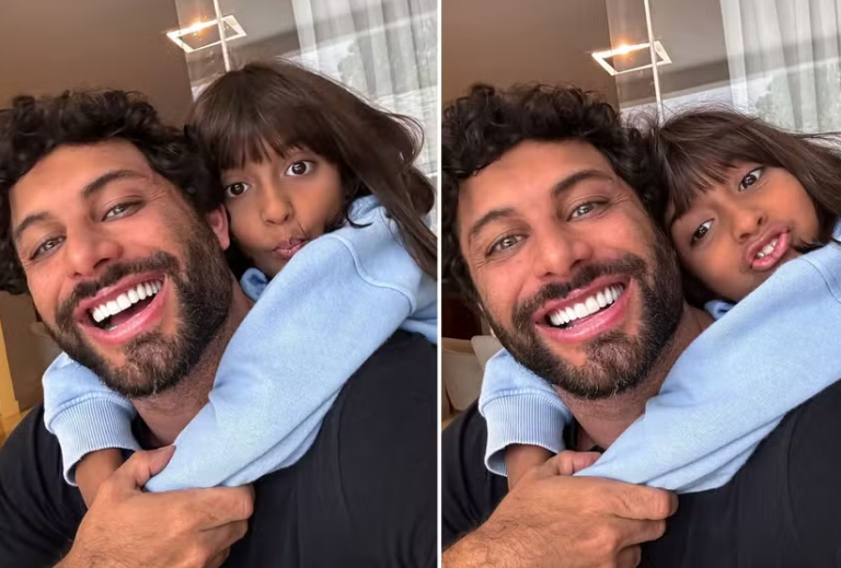 Filha de Jesus Luz aparece nas redes sociais e faz sucesso