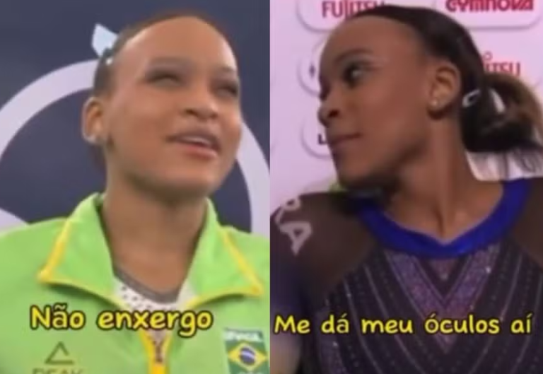 Rebeca revela que não usa lentes de contato para fazer as provas