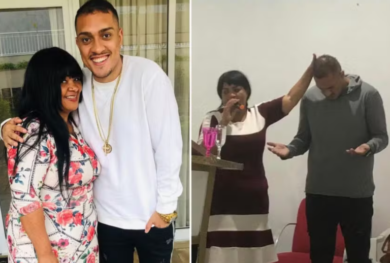 MC Binn se declara à mãe pastora que o adotou