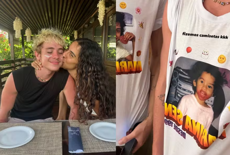 Juliano Floss organiza festa surpresa para Marina Sena