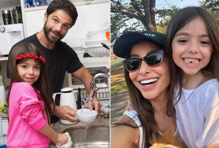 Sabrina manda recado para ex no dia do aniversário da filha