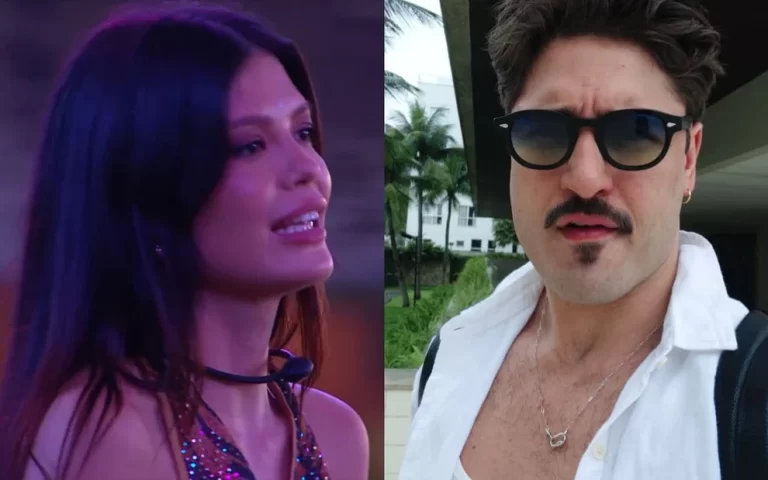 Vitória Strada recebe carta branca do namorado para beijar no “BBB 25”