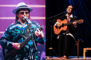 Geraldo Azevedo e Adriana Calcanhotto se apresentam no Festival Palco Brasil em Fortaleza