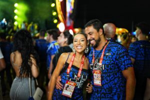 Renata Saldanha curte primeira noite do Fortal 2025 ao lado de Maike Allan
