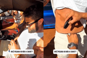 Henrique, da dupla com Juliano, surpreende ao esconder chave na cueca