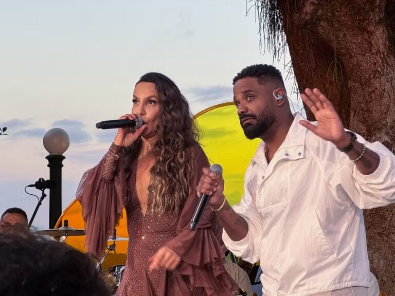 Ivete Sangalo e Arlindinho emocionam ao cantar músicas de Arlindo Cruz