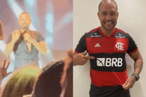 Diogo Nogueira se revolta e xinga torcedores do Atlético Mineiro