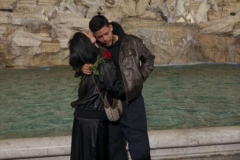 Felipe Amorim curte férias românticas na Europa com Duda Kropf