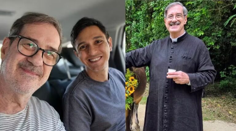 Padre em novela, João Camargo é casado há 12 anos com servidor público