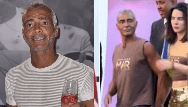 Romário surge com novo affair 35 anos mais jovem