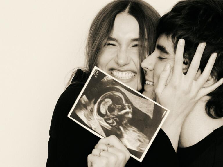 Sasha e João Lucas celebram a chegada do primeiro filho